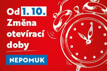 Změna otevírací doby na prodejně v Nepomuku
