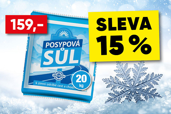 POSYPOVÁ SŮL V AKCI