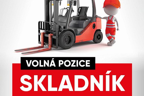 Rozšiřujeme tým o skladníka