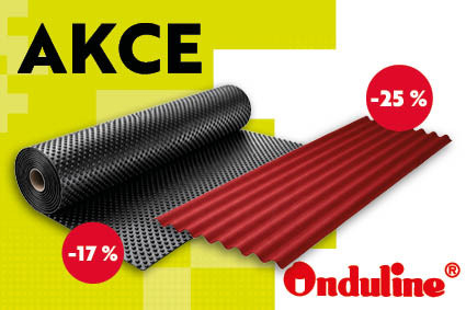 Desky ONDULINE v AKCI