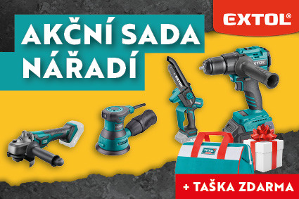Sada EXTOL za výhodnou cenu