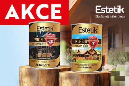 NÁTĚRY ESTETIK ZA AKČNÍ CENU