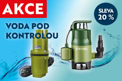 Čerpadla za akční ceny